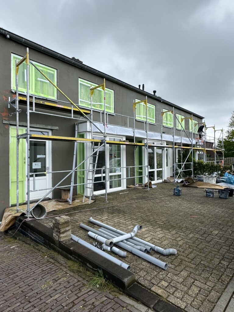 Voorbereiding en buitenstucwerk in Berkel en Rodenrijs