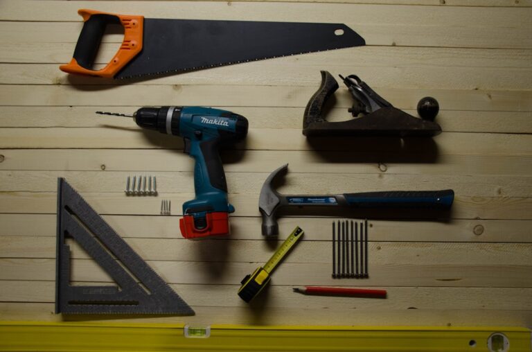 Gereedschap voor professioneel stucwerk